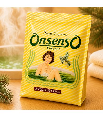 Amazon | 入浴剤 オンセンス パインバス 50g×30袋 化粧箱入り | 入浴剤